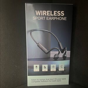 Wireless Sport Earphone - Black